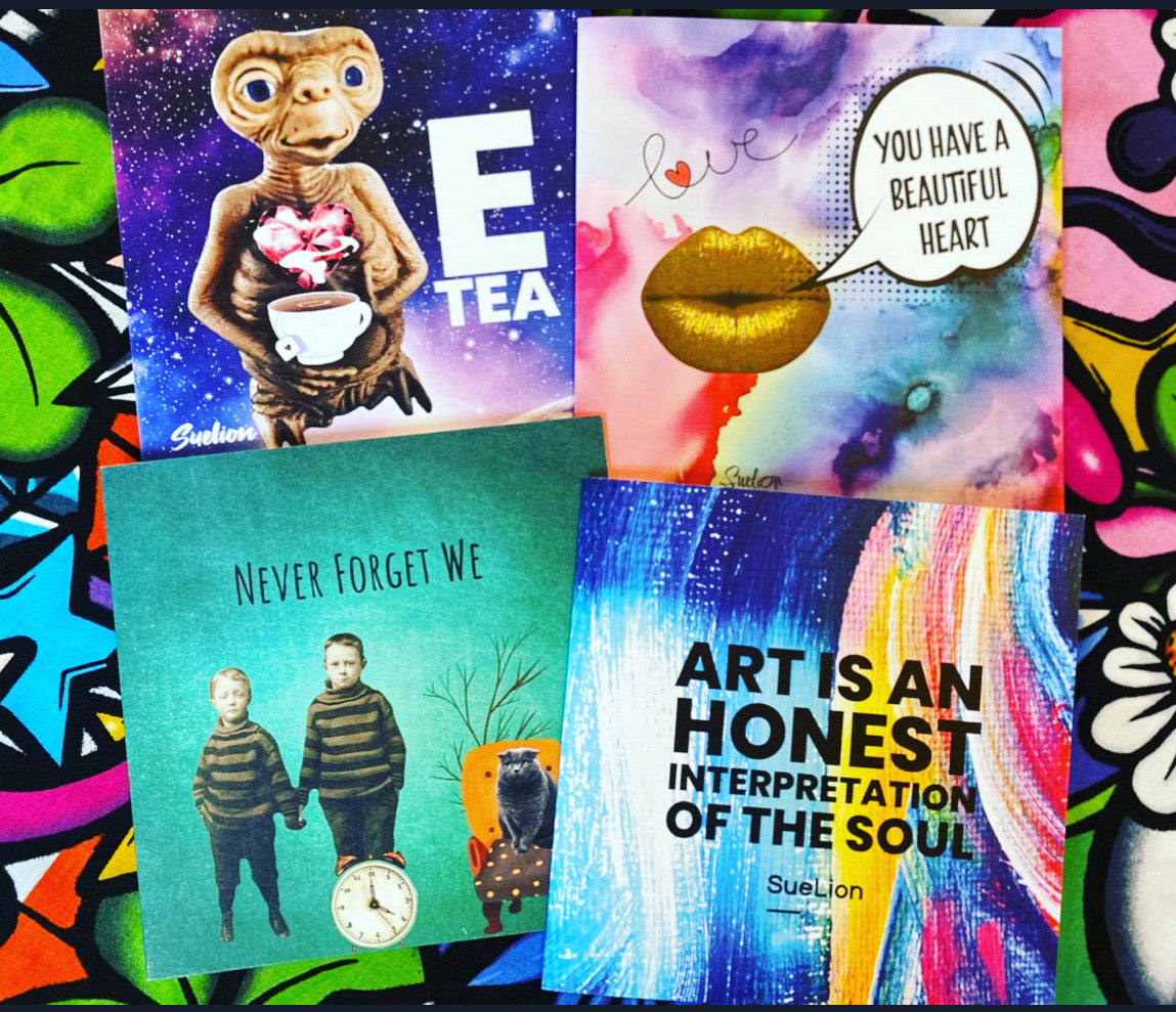 DREAMS ON CAFFEINE CARDS