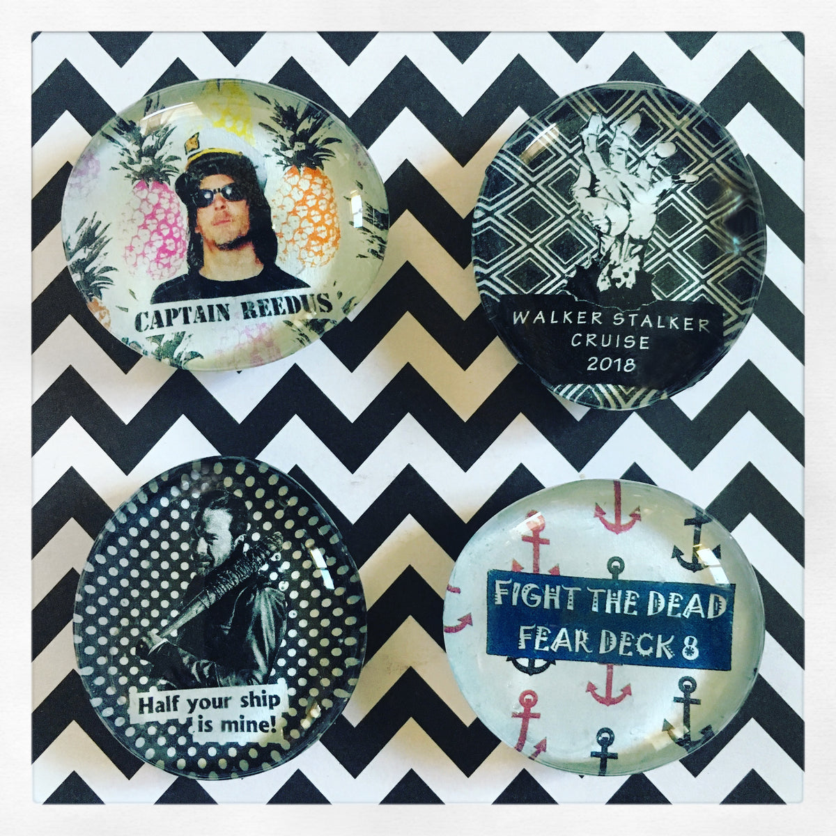 The Walking Dead Cruise Magnets