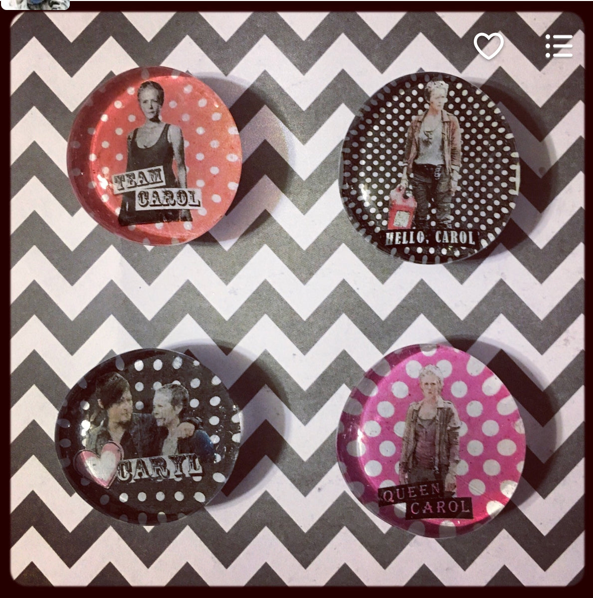 Carol Peletier-The Walking Dead Magnets