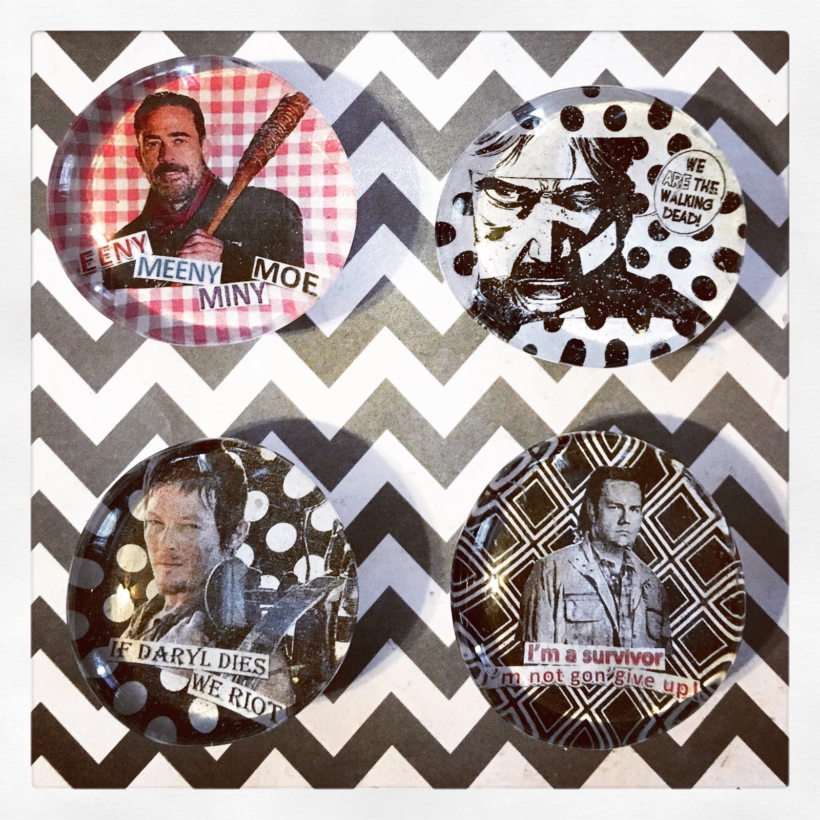 The Walking Dead Season 7 Magnets