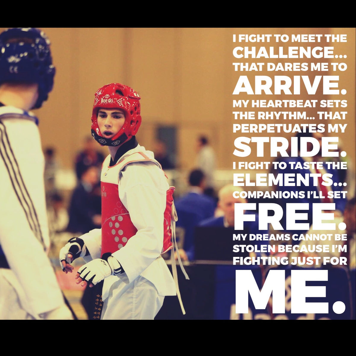 Taekwando Greeting Card