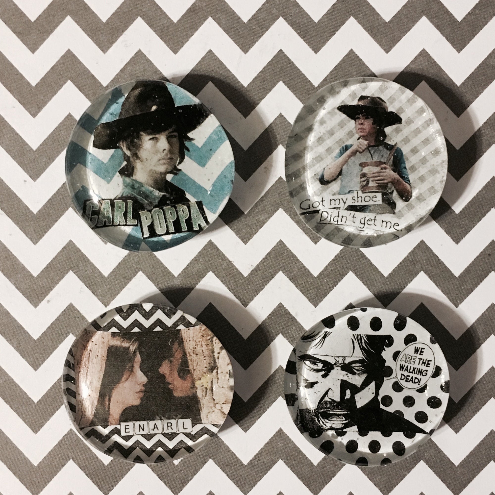 Carl Grimes-The Walking Dead Magnets